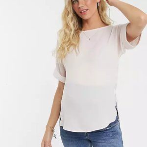 ASOS Maternity tee with cuffed sleeve